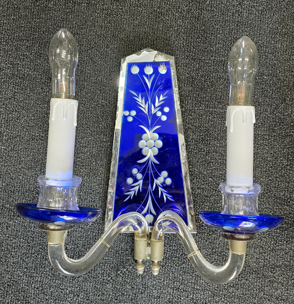 A pair of Venetian Wall Lights